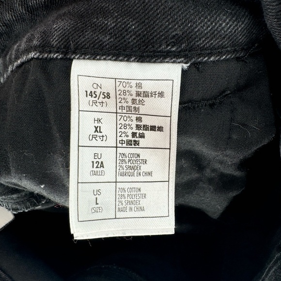 Disney Mini Mouse Embroidered Jean Button Up Skirt Girls Size Large - Picture 6 of 10